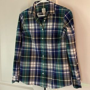 J crew The Boy Shirt Plaid